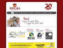 Tablet Screenshot of ducaldourados.com.br